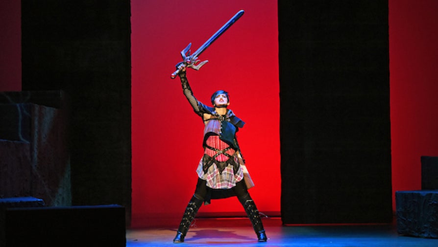 theatre acting stage sword