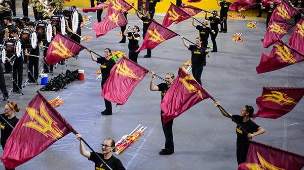 Marching Colorguard