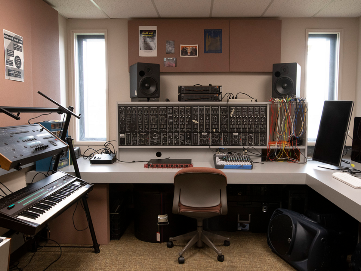 electronic music studio