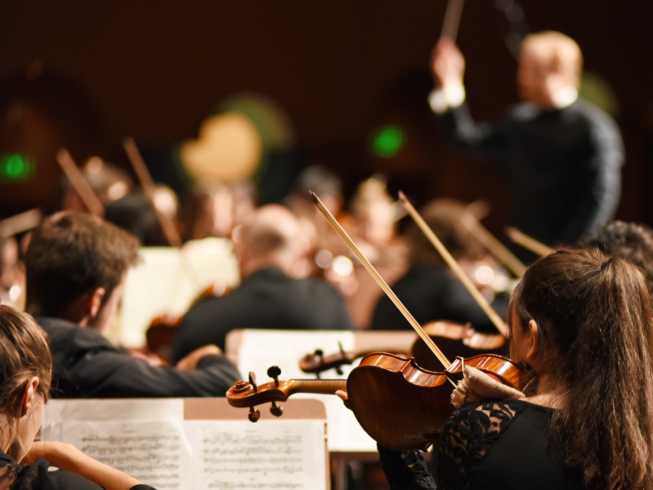 orchestra rehearsal